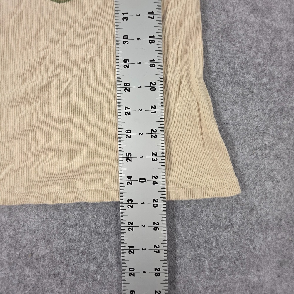 Peachie Keen Freedom Festival Peace Love graphic tank top y2k Sz L Made in USA - Picture 5 of 7